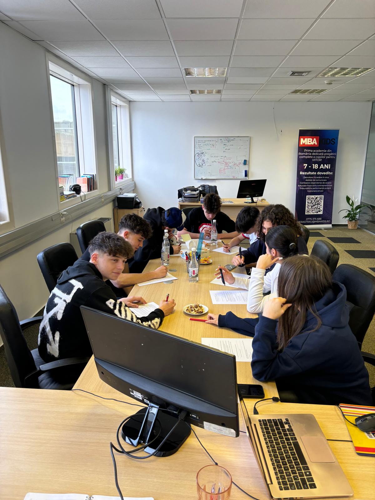 Atelier WiseUp – liceeni la lucru